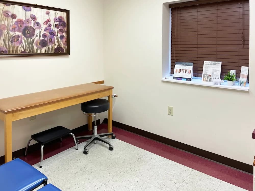 Second vein treatment procedure room at Comprehensive Vein Care