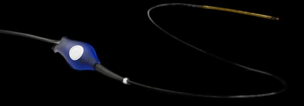 Radiofrequency catheter ablation device used to close diseased leg veins